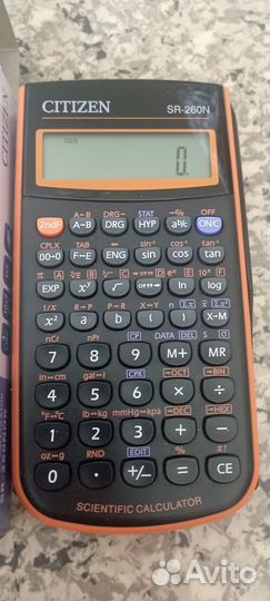 Калькулятор для егэ (инженерный) Citizen SR-260N