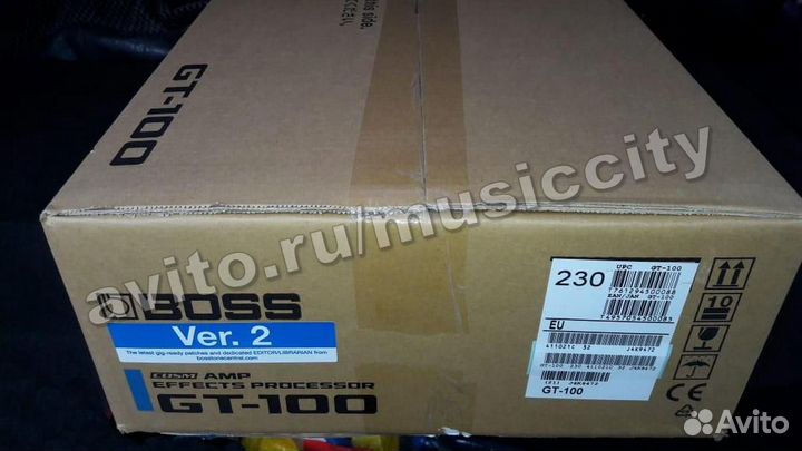 Boss GT-100 гитарный процессор