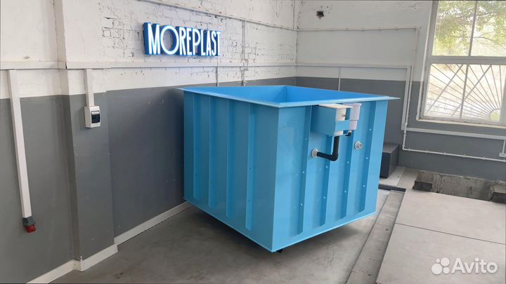 Пластиковая квадратная купель с доставкой по РФ