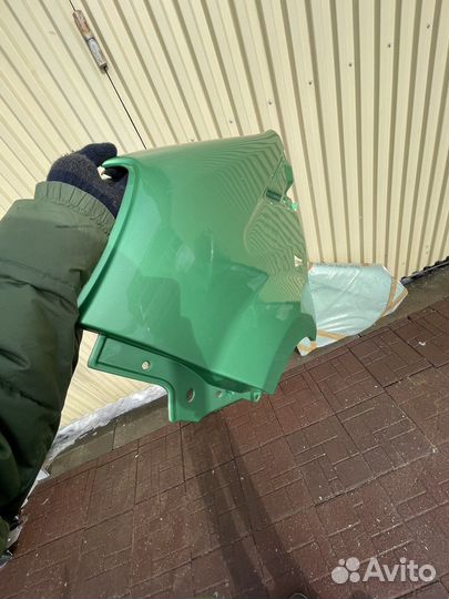 Крылья на Газель Next цвет Лайм зеленый металлик