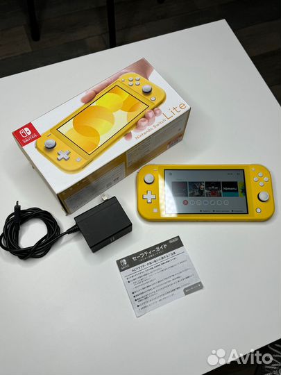 Nintendo switch lite прошитая чипом