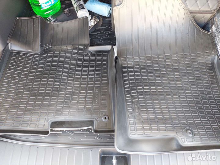 Резиновые коврики для KIA Sportage IV; V 2018-2023