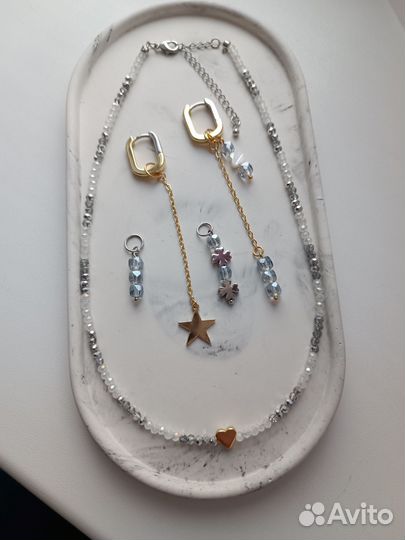 Колье бижутерия