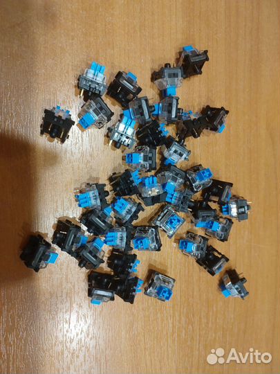 Синие свичи Blue Switch для механических клавиатур