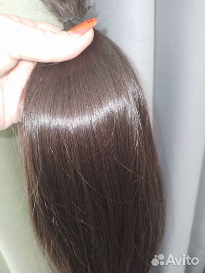 Волосы для наращивания, натуральные 75 см