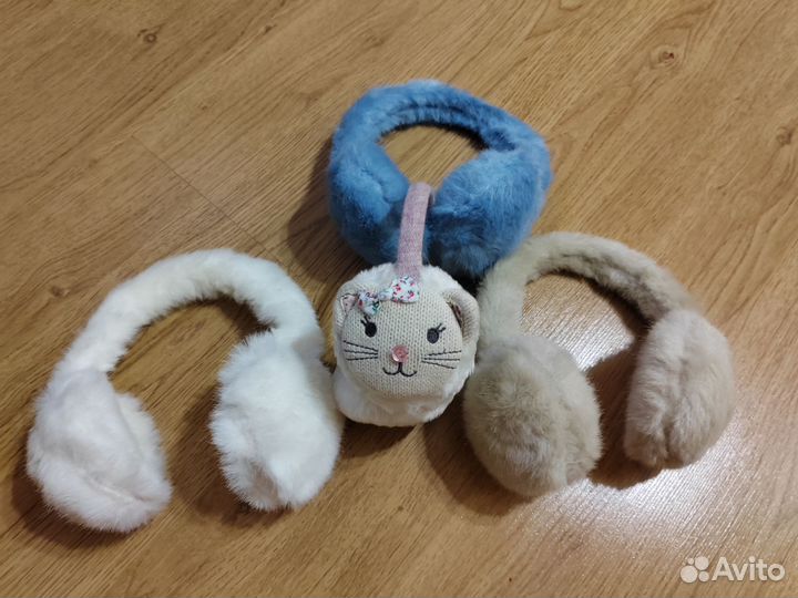 Меховые наушники
