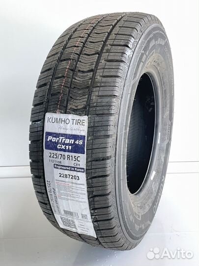 Kumho PorTran 4S CX11 225/70 R15C 112R