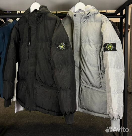 Stone island пуховик