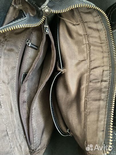 Сумка женская натуральная кожа бу