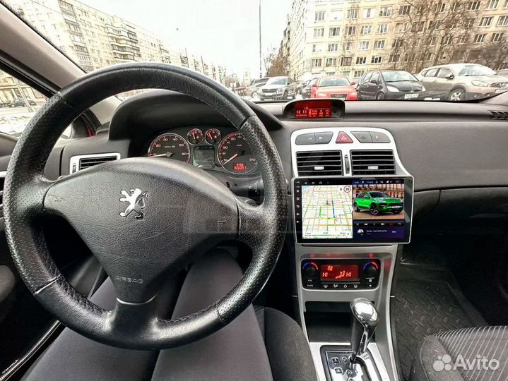 Магнитола android 4.32 Peugeot 307 2001-2011 big