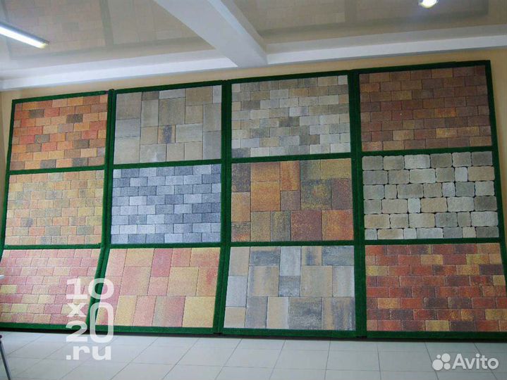 Тротуарная плитка, бордюры по ГОСТ