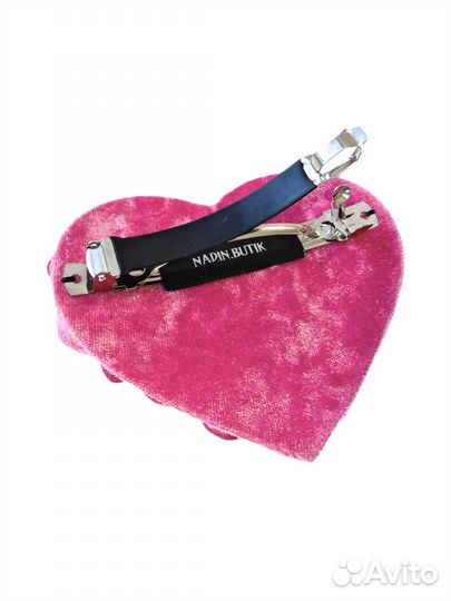 Заколка Сердце, подарки к 8 марта