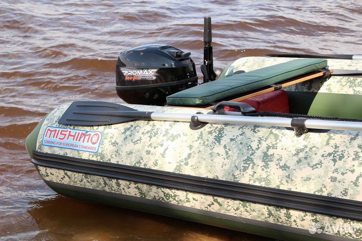 Лодка mishimo PRO 370 камуфляж