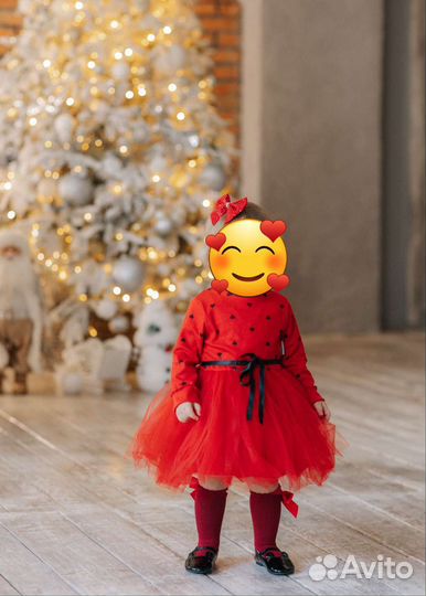 Платье для девочки 80-86