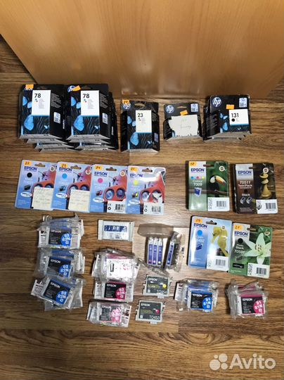 Новые оригинальные картриджи для принтеров