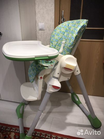 Детский стульчик chicco polly