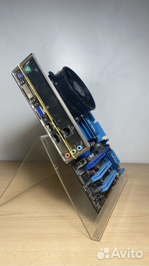 Материнская плата lga 775 + процессор