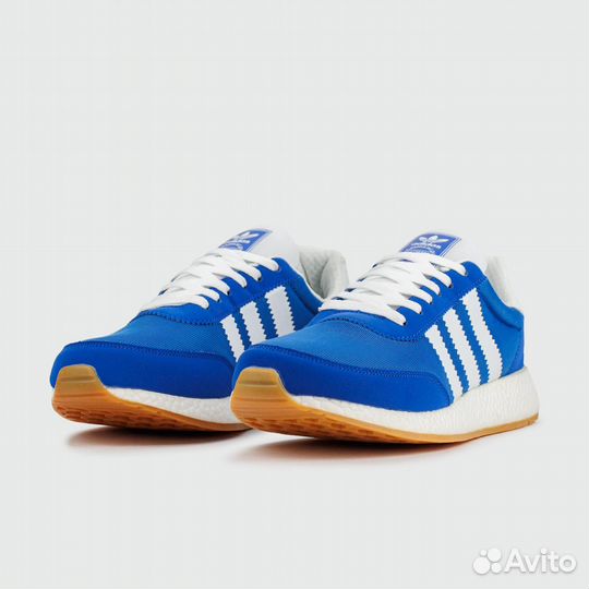 Кроссовки Adidas Iniki Runner Boost Blue White (арт. 25197)