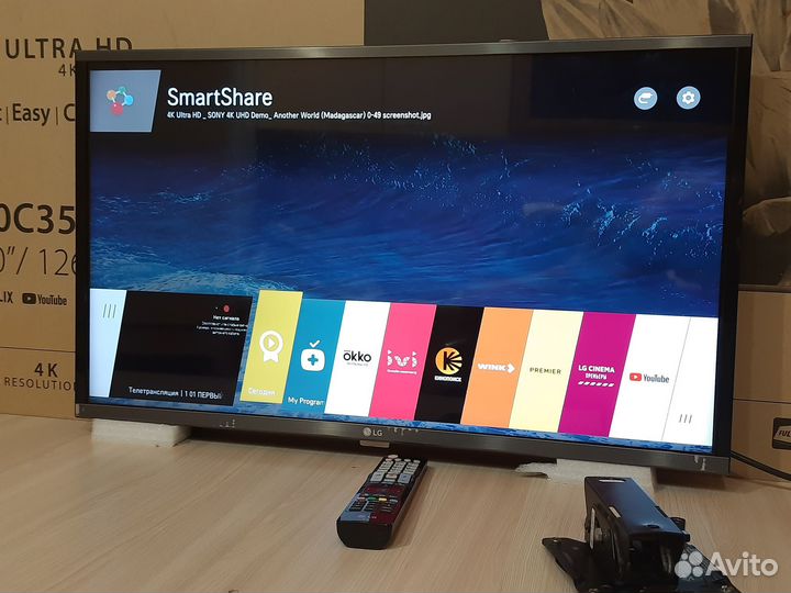 Телевизор LG SMART TV wifi, DVB-T2