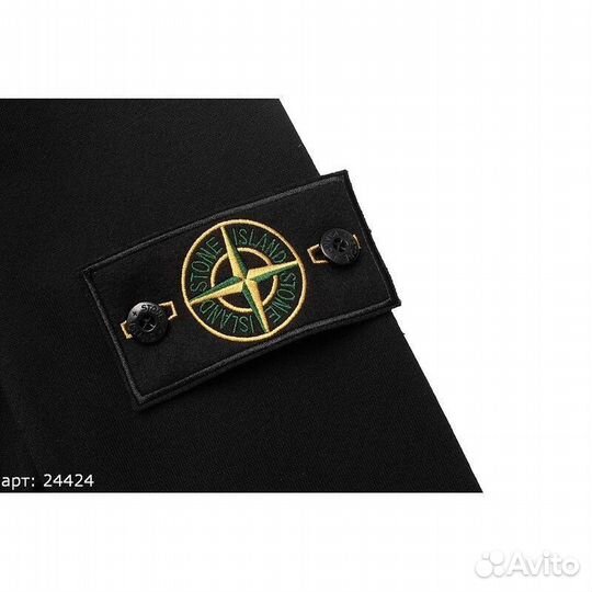 Олимпийка Stone Island Черная