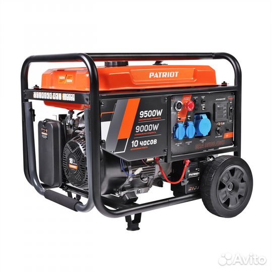 Генератор бензиновый patriot GRA 9500AWS