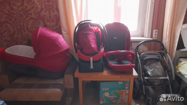 Коляска Chicco 3 в 1