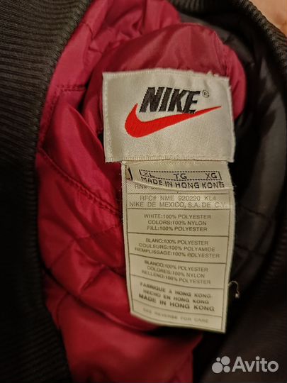 Бомбер Nike vintage оригинал