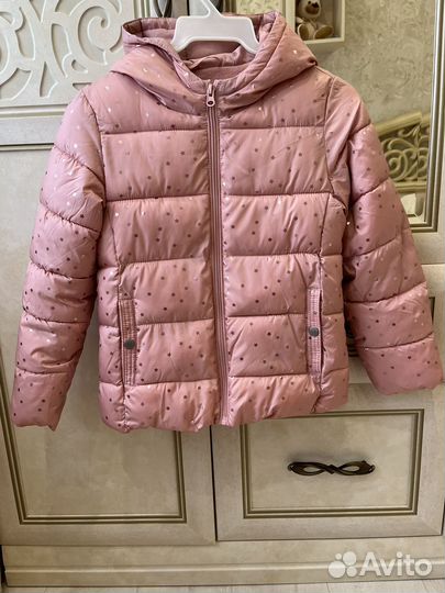 Куртка теплая для девочки 134