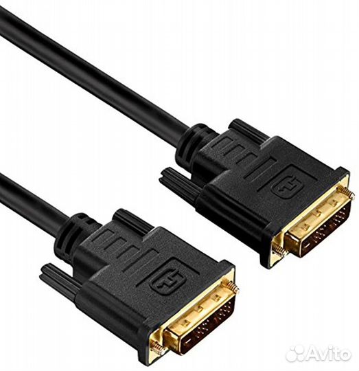 Кабель DVI - DVI, 10 м (новый)
