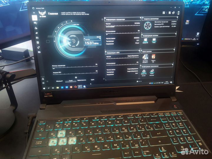 Ноутбук Asus tuf gaming FX506LH