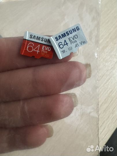 Карта памяти micro sd 64 gb