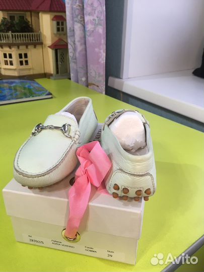 Мокасины для девочки