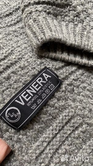 Комплект шапка и шарф venera новый шерсть