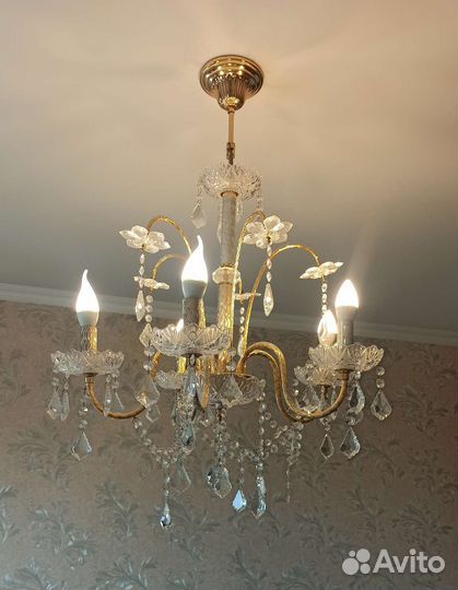 Люстра хрустальная