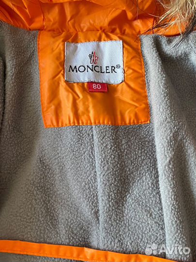 Зимний комбинезон moncler-80размер