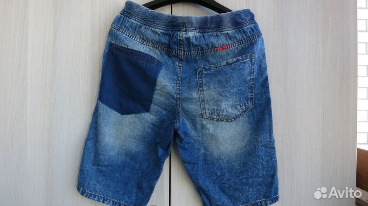 Джинсовые шорты Zara на мальчика 13-14 (164)