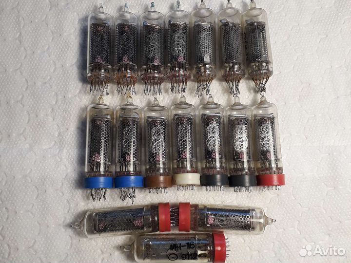 Лампы Ин-16(газоразрядные индикаторные)