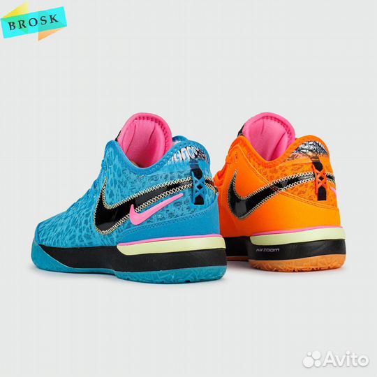 Кроссовки Zoom LeBron nxxt Gen EP Blue Orange