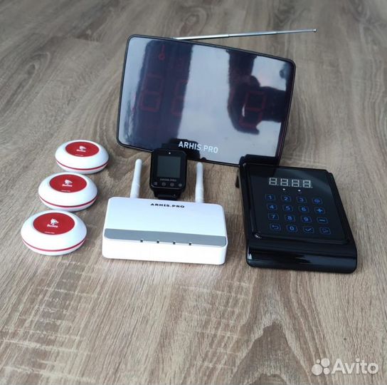 Кнопка вызова официанта,часы, табло, пульт, репите