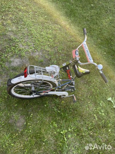 Велосипед складной детский б/у 7-10 лет