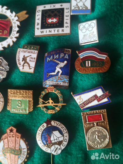 Знаки спартакиады, Олимпиады и спортивных обществ