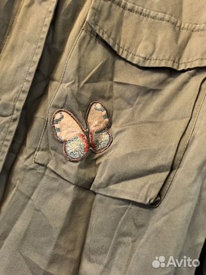 Джинсовка ветровка женская 46