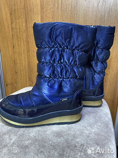 Сапоги зимние детские 28