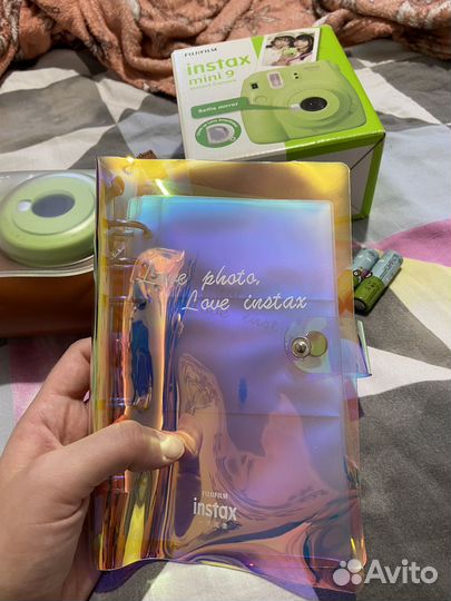 Instax mini 9 с набором