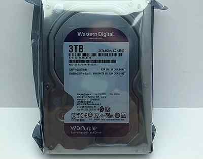 Жесткий диск 3 Тб HDD WD Purple 3tb Гарантия