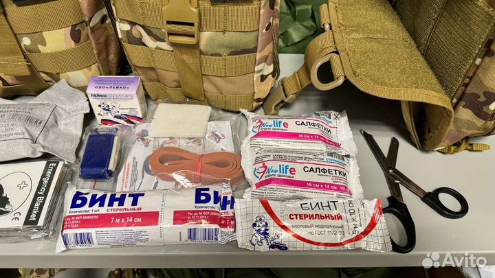 Аптечка тактическая укомплектованная