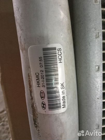 Радиатор кондиционера kia sportage 2013 год