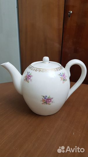 Большой чайник СССР Песочное 1,3 литра