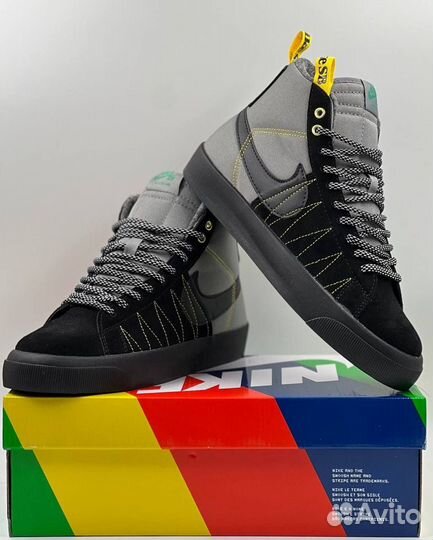 Кроссовки Nike blazer MID premium SB 'acclimate’