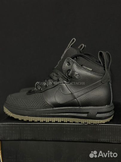 Кроссовки Nike lunar force 1 duckboot черные 41-47